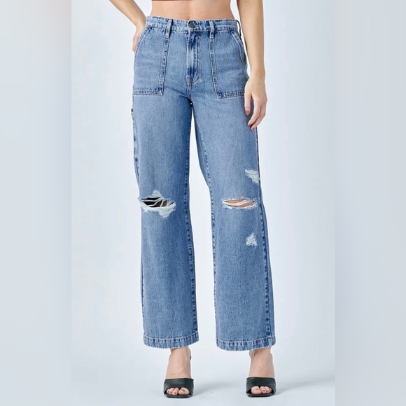 “THE LOGAN” UTILITY POCKET CARPENTER JEAN by Hidden - Picture 3 of 5